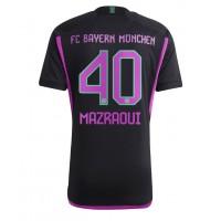 Camisa de time de futebol Bayern Munich Noussair Mazraoui #40 Replicas 2º Equipamento 2023-24 Manga Curta